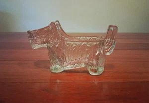 Scottie Dog Creamer Syrup Pitcher Vintage 1930s LE Smith Glass Scottish Terrier - Picture 1 of 6