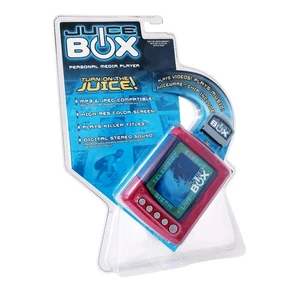 Vintage 2004 Mattel Juice Box MP3 und JPEG Personal Media Player rot neu versiegelt - Bild 1 von 9
