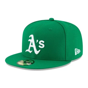 Men's New Era Green Athletics Alt Authentic Collection On-Field 59FIFTY Fitted - Picture 1 of 5
