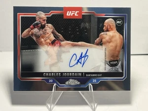2025 Topps Chrome UFC - Rookie Auto - Charles Jourdain (RC) - Picture 1 of 12
