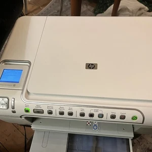 HP Photosmart C5580 All-in-one Printer w/power adapter Tested  - Picture 1 of 12