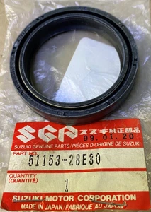 Suzuki OEM Fork Damper Oil Seal RMX250 RM250 RMX RM125 51153-28E30 - Picture 1 of 1