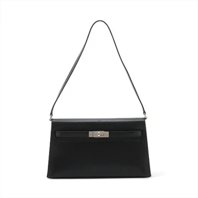 Accesorios de metal Hermès Kelly Elan Chèvre Shamukira negro plata B: 2023 Foto 1 de 4