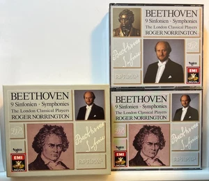 Beethoven, Roger Norrington, London Classical Players 9 Symphonies (6 CD Box) VG - Picture 1 of 2
