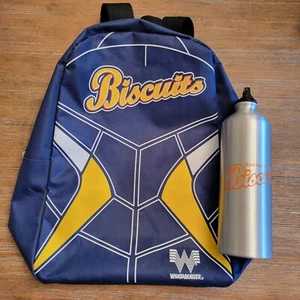 Montgomery Biscuits MiLB Backpack and Water Bottle Promotional Giveaway - Picture 1 of 8