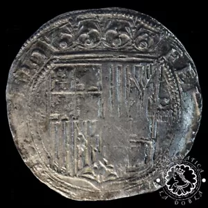 LADOBLA - 1560 – 1566 – 4 REALES – Reyes Catolicos – Sevilla – D – MBC+ - Imagen 1 de 3