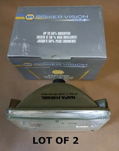 Lot of 2 NAPA/WAGNER Headlight Powervision Pro H4656BL - Picture 1 of 1