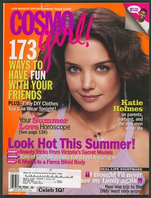 Cosmo Girl Magazine June/July 2005 Katie Holmes ~ Usher Foto 1 de 2