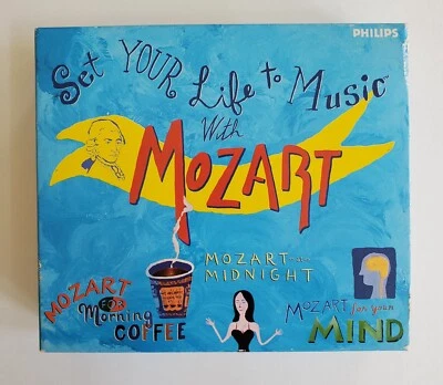 Set Your Life to Music With Mozart  (3 CD Box Set 1997 Phillips) - Image 1 of 4