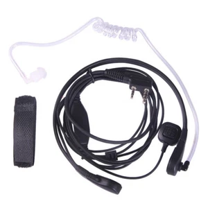 Covert Acoustic Tube In-ear Earpiece Walkie Talkie Headset for UV-5R - Zdjęcie 1 z 4