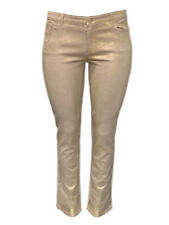 MARINA RINALDI Women's Grey Ilona Wonder Fit Jeans 12W / 21 $395