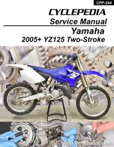 2005-2021 Yamaha YZ125 2-Stroke Cyclepedia Printed Motorcycle Service Manual - Picture 1 of 1