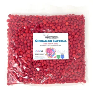 Cinnamon Imperials, Red Hot, Candy (2 Sizes) ~ YANKEETRADERS® FREE SHIPPING - Picture 1 of 6