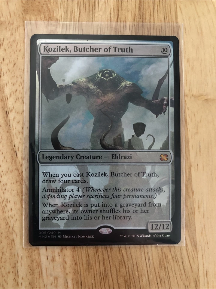 MTG Kozilek, Butcher of Truth Modern Masters 2015 005/249 Foil Mythic - Image 1 of 1