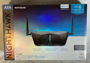 Netgear Nighthawk AX4 AX1800 4G WiFi 6 Router and Modem Model LAX20 Verizon - Picture 1 of 14