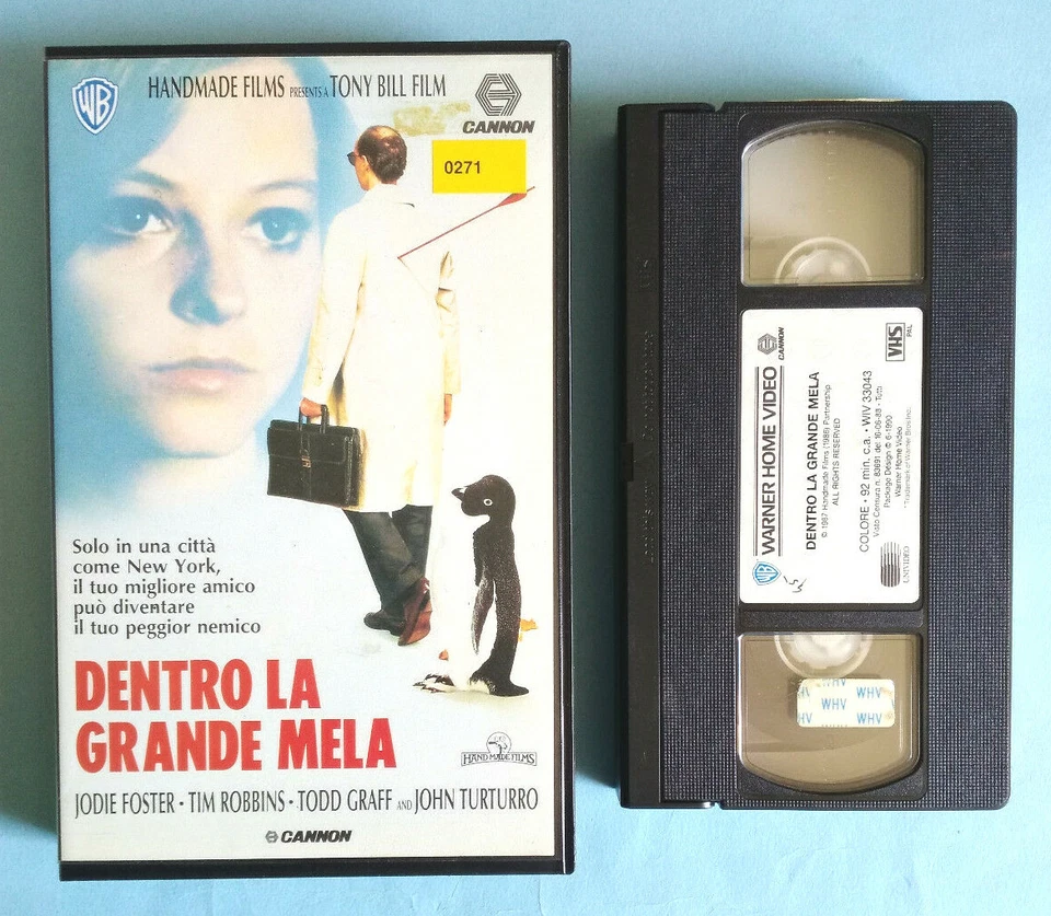 VHS Film Ita Drammatico DENTRO LA GRANDE MELA Jodie Foster ex nolo  (V92)° - Immagine 1 di 1