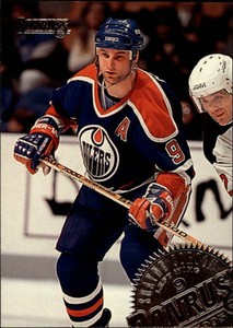 1994-95 Donruss Oilers Hockey Card #221 Shayne Corson