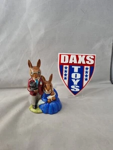 Figura de colección Royal Doulton Bunnykins DB1 fotografía familiar - Imagen 1 de 6