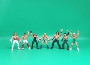 WWE WWF WCW AEW 2" 3" Toy Mini Figure Lot Wrestling Micro Miniature Set Vintage - Picture 1 of 22