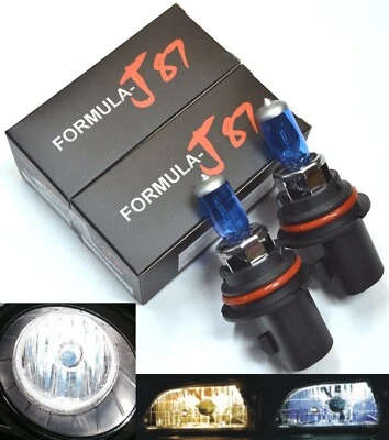 Halogen 9007 HB5 65/55W 5000K White Two Bulbs Head Light Replacement High Low - Image 1 of 4