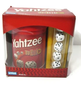 NEW Yahtzee To Go Shake Score and Shout Dice Game Parker Brothers Travel Age 8+ - Picture 1 of 7