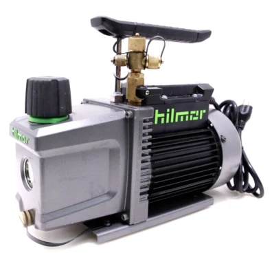 Bomba de vacío Hilmor 2 etapas 1/2 Hp 5 CFM refrigeración aire acondicionado 1948121 *Leer descripción Foto 1 de 4