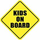 KIDS ON BOARD Magnet 5"x5" Made in the USA