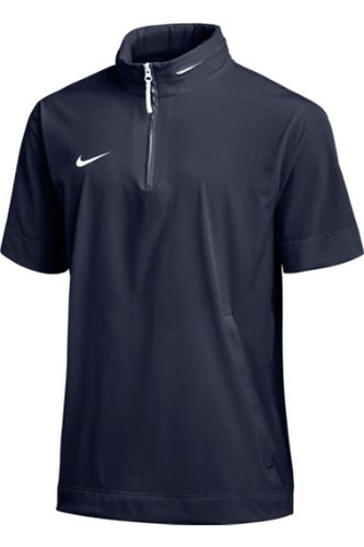 Nike Uomo S Manica Corta Tessuto Coach Giacca College Navy Bianco DV6755 420 SM