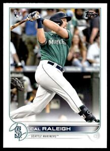 Cal Raleigh 2022 Topps Series 1 E46 RC #277 Seattle Mariners
