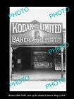 OLD LARGE HISTORIC PHOTO OF BROKEN HILL NSW THE KODAK CAMERA SHOP c1910