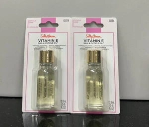 Sally Hansen Vitamin-E Nail & Cuticle Oil 0.45 Ounce (13.3ml) Lot Of 2 - Picture 1 of 3