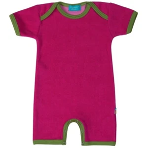 Tragwerk Strampelanzug Pit Frottee Pink Gr. 56 Baby Junge Mädchen Body Strampler - Bild 1 von 1