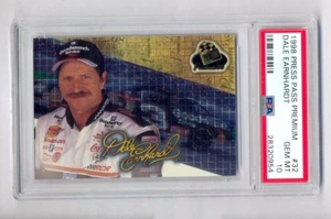 Dale Earnhardt 1998 Press Pass Premium #32 Foil Card PSA 10 GEM MINT POP 1 - Picture 1 of 2