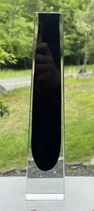 10" Mid-Century Modern Amethyst Sommerso Glass Vase Murano Hand Blown Italy - Picture 1 of 14