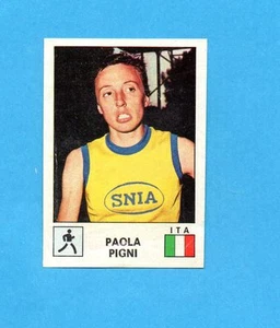 SPORT VEDETTES-PANINI 1974-Figurina n.17- PIGNI - ITALIA -ATLETICA LEGGERA-Rec - Foto 1 di 2