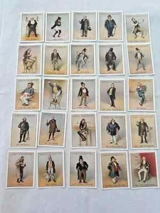 Cope's Cigarettes Dickens Character Series - Complete Set of 25 Cards 1939 - Picture 1 of 2