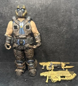 Figura de acción suelta NECA Gears of War 2 Golden Cog Soldier bonita completa TRU - Imagen 1 de 9