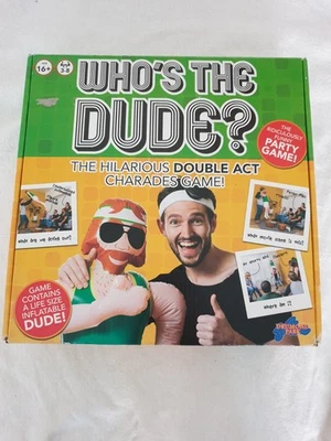 Who's The Dude Game Hilarious Double Act Charades Game!  Complete - Image 1 of 4