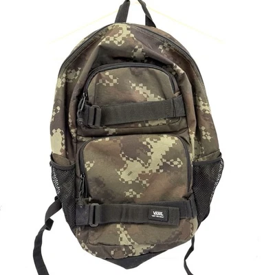 Mochila de monopatín Vans unisex camuflaje digital verde multicolor Foto 1 de 4