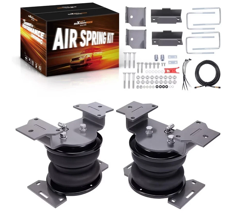 5000 lbs Rear Air Suspension Bags Kit GMC Sierra 1500 Non-AT4 Silverado 2019-24 - Image 1 of 4