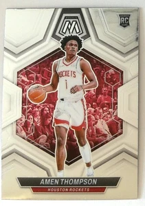 2023 Panini Mosaic #230 Amen Thompson Rookie Card RC Houston Rockets - Picture 1 of 3