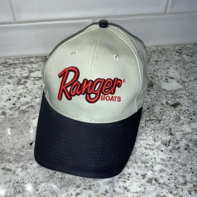 Gorra Ranger Boats Marrón Correa Ajustable El Juego Exterior Bordada Foto 1 de 4
