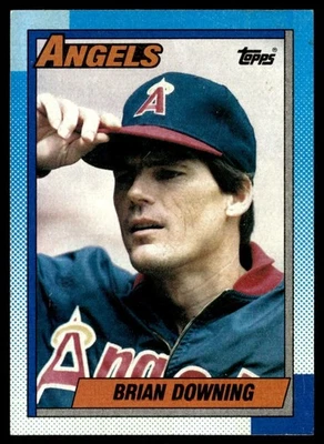 1990 Topps Brian Downing California Angels #635 - Image 1 of 2