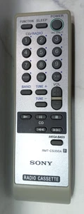 Radio Cassette Control Remoto Sony RMT-CS350A Original OEM Probado Funciona - Imagen 1 de 5