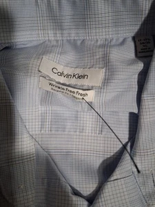 Calvin Klein Men’s Wrinkle Free Dress Shirt - Picture 1 of 6