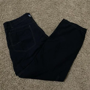 Mens 34x30 Kuhl Pants Black Kontra Lightweight Hiking Outdoor Pant *flaw - Picture 1 of 9