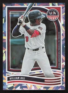 2024 Panini Stars & Stripes USA Baseball William Hill Crystals #/25 #117 Card - Picture 1 of 2