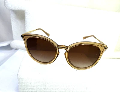 Óculos de sol Kenneth Cole KC 1077 Brisbane marrom translúcido grandiente 54-19-140 - Imagem 1 de 4