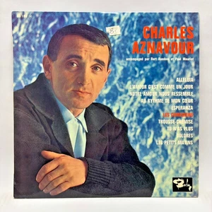 Charles Aznavour - Les Comediens - 1962 Vinyl 10" LP - VG+ - Barclay 80180 - Picture 1 of 7
