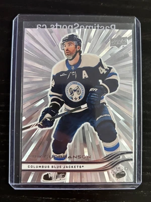 Erik Gudbranson 2025-26 Series 1 Outburst #46 Columbus Blue Jackets - Image 1 of 2